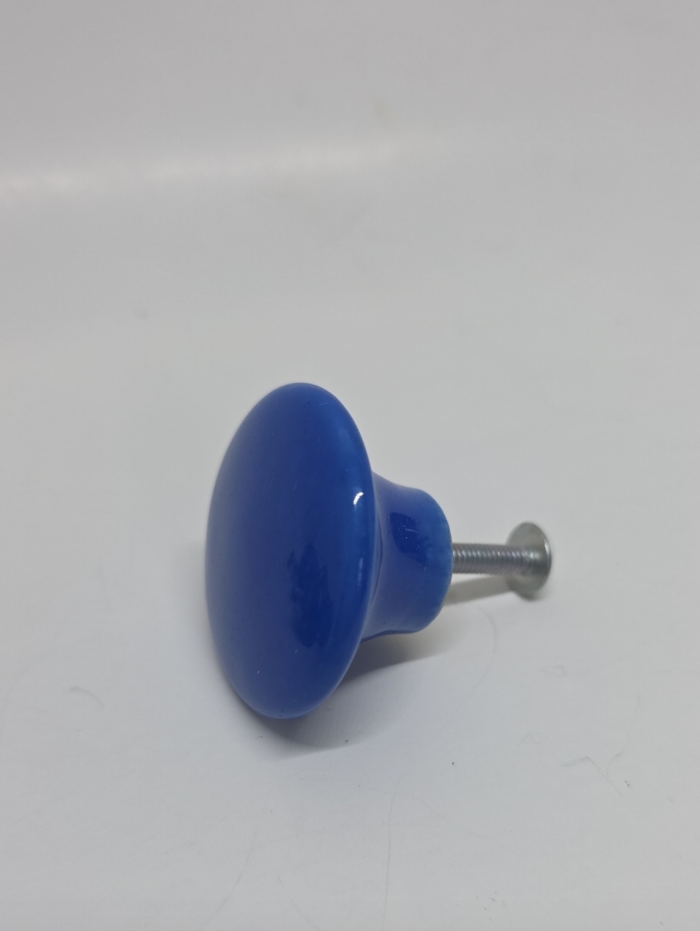 Vintage Blue Ceramic Door Pulls Set of 25 1.5 in Japan (Read Description)